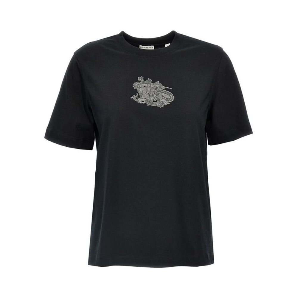 Burberry Black Cotton Women's T-Shirt